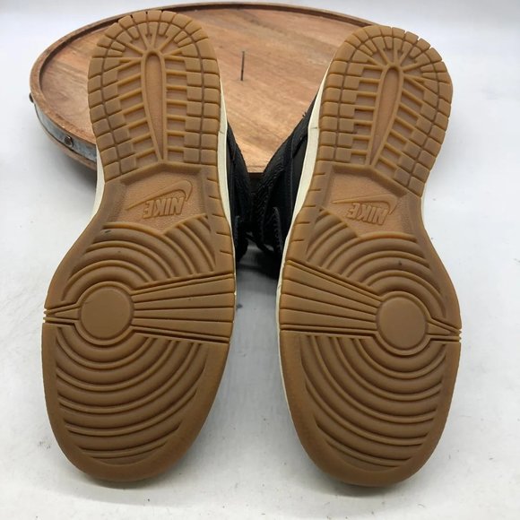 Nike Womens SB Dunk 543242-004 Black Tiger Basketball Shoes Sneakers Size 6 - Picture 5 of 9